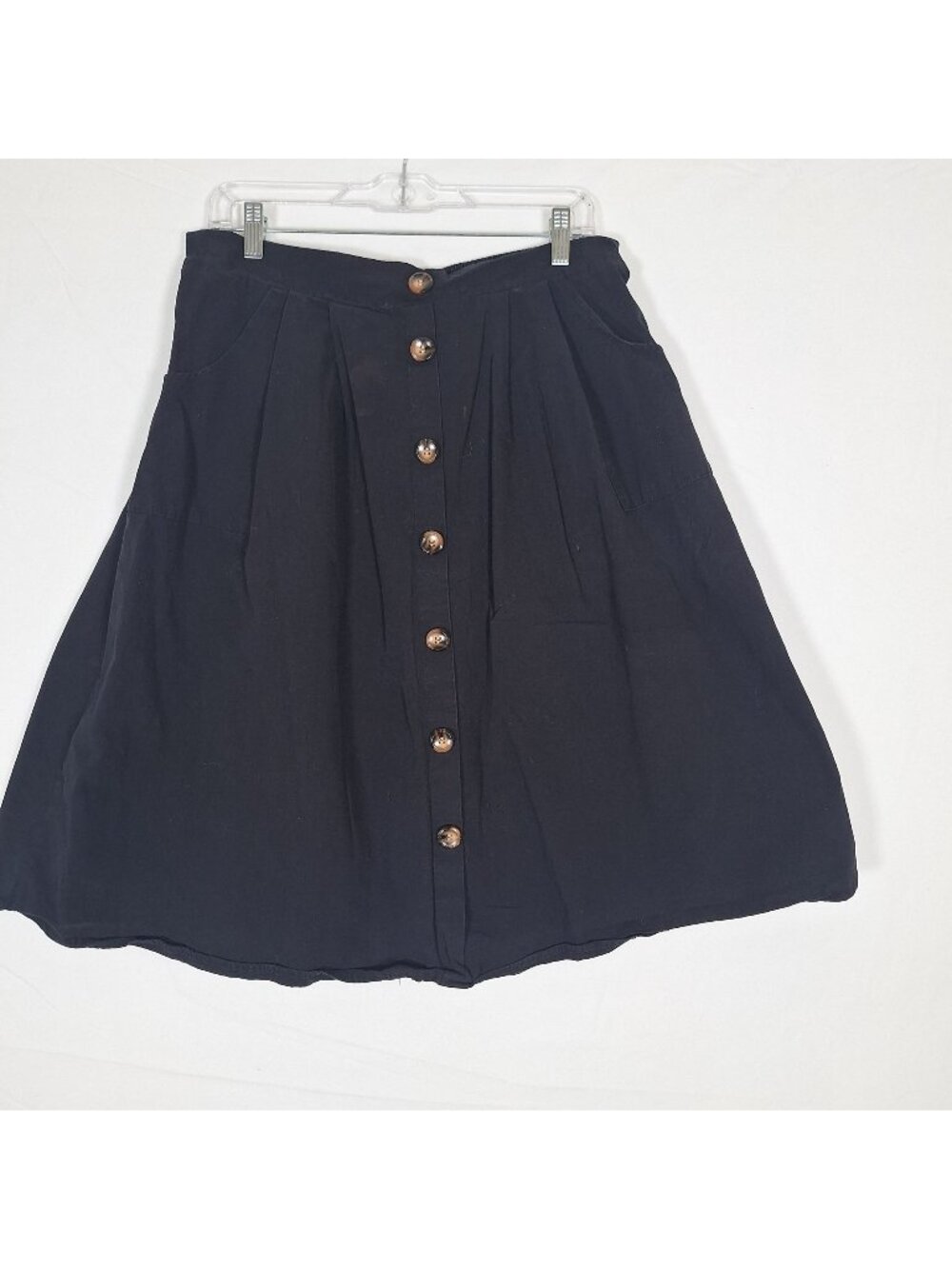 Naggoo 100% Cotton Black Bell Skirt